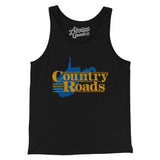Country Roads Men/Unisex Tank Top-Allegiant Goods Co. Vintage Sports Apparel