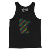 Minnesota Pride State Men/Unisex Tank Top-Allegiant Goods Co. Vintage Sports Apparel
