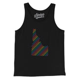 Idaho Pride State Men/Unisex Tank Top-Allegiant Goods Co. Vintage Sports Apparel