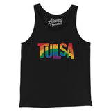 Tulsa Oklahoma Pride Men/Unisex Tank Top-Allegiant Goods Co. Vintage Sports Apparel