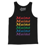 Maine Pride Men/Unisex Tank Top-Allegiant Goods Co. Vintage Sports Apparel