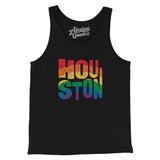 Houston Texas Pride Men/Unisex Tank Top-Allegiant Goods Co. Vintage Sports Apparel