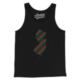 New Jersey Pride State Men/Unisex Tank Top-Allegiant Goods Co. Vintage Sports Apparel