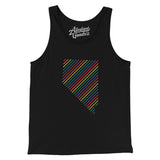 Nevada Pride State Men/Unisex Tank Top-Allegiant Goods Co. Vintage Sports Apparel