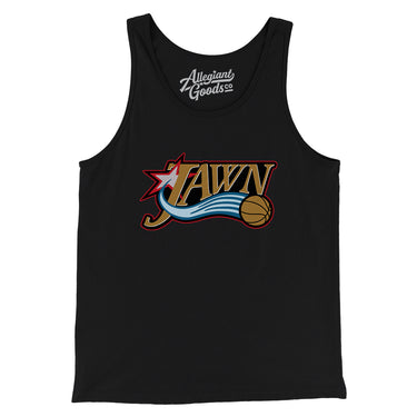 Basketball Jawn Men/Unisex Tank Top-Allegiant Goods Co. Vintage Sports Apparel