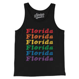 Florida Pride Men/Unisex Tank Top-Allegiant Goods Co. Vintage Sports Apparel