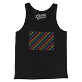 Colorado Pride State Men/Unisex Tank Top-Allegiant Goods Co. Vintage Sports Apparel