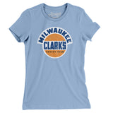 Milwaukee Clarks Hockey Women's T-Shirt-Allegiant Goods Co. Vintage Sports Apparel