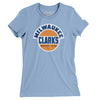 Milwaukee Clarks Hockey Women's T-Shirt-Baby Blue-Allegiant Goods Co. Vintage Sports Apparel
