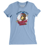 Albany-Colonie Diamond Dogs Baseball Women's T-Shirt-Allegiant Goods Co. Vintage Sports Apparel