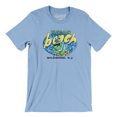 Dinosaur Beach Amusement Park Men/Unisex T-Shirt-Allegiant Goods Co. Vintage Sports Apparel