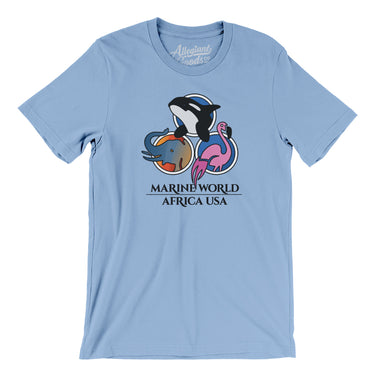 Marine World/ Africa USA Amusement Park Men/Unisex T-Shirt-Allegiant Goods Co. Vintage Sports Apparel