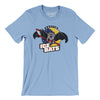 Austin Ice Bats Hockey Men/Unisex T-Shirt-Baby Blue-Allegiant Goods Co. Vintage Sports Apparel