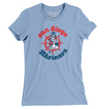 San Diego Mariners Hockey Women's T-Shirt-Allegiant Goods Co. Vintage Sports Apparel
