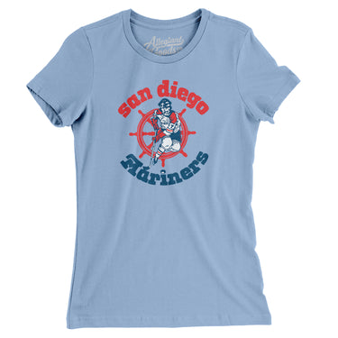San Diego Mariners Hockey Women's T-Shirt-Allegiant Goods Co. Vintage Sports Apparel