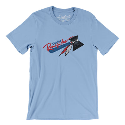 Orlando Renegades Football Men/Unisex T-Shirt-Baby Blue-Allegiant Goods Co. Vintage Sports Apparel