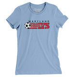 Maryland Bays Soccer Women's T-Shirt-Allegiant Goods Co. Vintage Sports Apparel