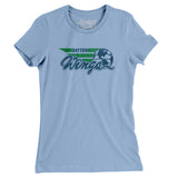 Dayton Wings Basketball Women's T-Shirt-Allegiant Goods Co. Vintage Sports Apparel