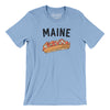 Maine Lobster Roll Men/Unisex T-Shirt-Baby Blue-Allegiant Goods Co. Vintage Sports Apparel