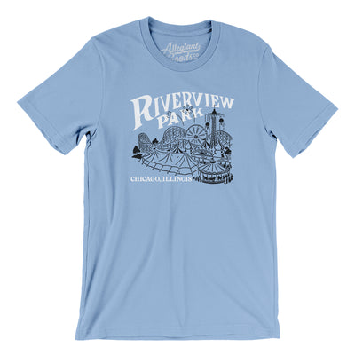 Riverview Park Amusement Park Men/Unisex T-Shirt-Baby Blue-Allegiant Goods Co. Vintage Sports Apparel