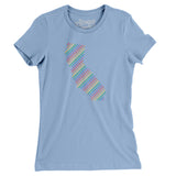 California Pride State Women's T-Shirt-Allegiant Goods Co. Vintage Sports Apparel