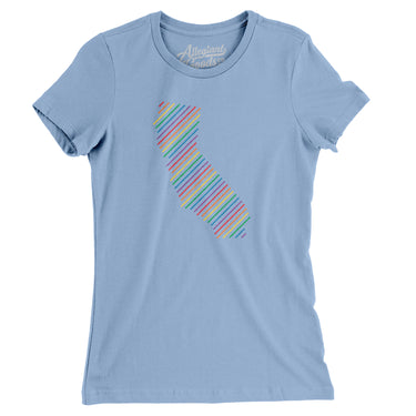 California Pride State Women's T-Shirt-Allegiant Goods Co. Vintage Sports Apparel