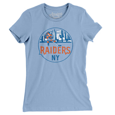 New York Raiders Hockey Women's T-Shirt-Allegiant Goods Co. Vintage Sports Apparel