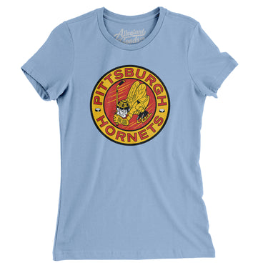 Pittsburgh Hornets Hockey Women's T-Shirt-Allegiant Goods Co. Vintage Sports Apparel