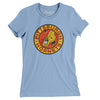 Pittsburgh Hornets Hockey Women's T-Shirt-Baby Blue-Allegiant Goods Co. Vintage Sports Apparel