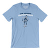 San Antonio Gunslingers Football Men/Unisex T-Shirt-Baby Blue-Allegiant Goods Co. Vintage Sports Apparel