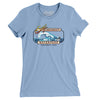 Surf Cincinnati Amusement Park Women's T-Shirt-Baby Blue-Allegiant Goods Co. Vintage Sports Apparel