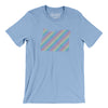 Oregon Pride State Men/Unisex T-Shirt-Baby Blue-Allegiant Goods Co. Vintage Sports Apparel