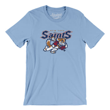 New York Saints Lacrosse Men/Unisex T-Shirt-Allegiant Goods Co. Vintage Sports Apparel