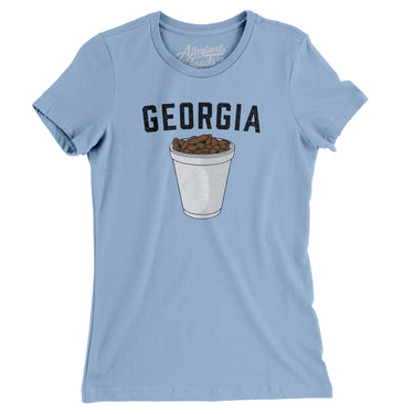 Georgia Boiled Peanuts Women's T-Shirt-Allegiant Goods Co. Vintage Sports Apparel