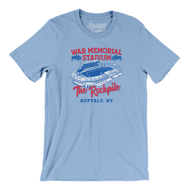 Buffalo War Memorial Stadium Men/Unisex T-Shirt-Allegiant Goods Co. Vintage Sports Apparel