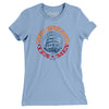 New England Tea Men Soccer Women's T-Shirt-Baby Blue-Allegiant Goods Co. Vintage Sports Apparel