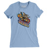 Orlando Jackals Roller Hockey Women's T-Shirt-Baby Blue-Allegiant Goods Co. Vintage Sports Apparel