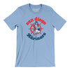 San Diego Mariners Hockey Men/Unisex T-Shirt-Baby Blue-Allegiant Goods Co. Vintage Sports Apparel