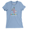 Kiddieland Amusement Park Women's T-Shirt-Baby Blue-Allegiant Goods Co. Vintage Sports Apparel