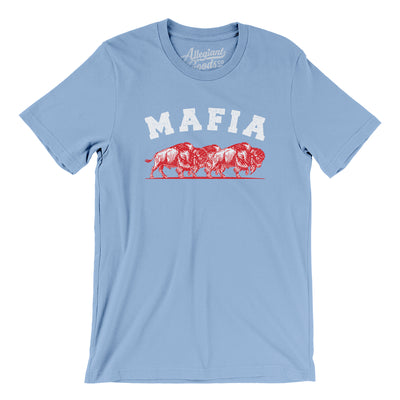 Buffalo Bills Mafia Men/Unisex T-Shirt-Baby Blue-Allegiant Goods Co. Vintage Sports Apparel