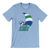 San Diego Sails Basketball Men/Unisex T-Shirt-Allegiant Goods Co. Vintage Sports Apparel