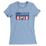 New Jersey Americans Basketball Women's T-Shirt-Allegiant Goods Co. Vintage Sports Apparel