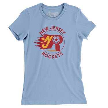 New Jersey Rockets Soccer Women's T-Shirt-Allegiant Goods Co. Vintage Sports Apparel
