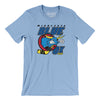 Minnesota Blue Ox Roller Hockey Men/Unisex T-Shirt-Baby Blue-Allegiant Goods Co. Vintage Sports Apparel