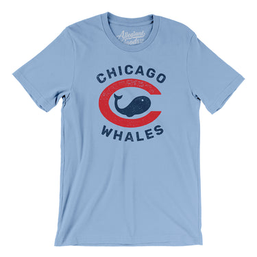 Chicago Whales Baseball Men/Unisex T-Shirt-Allegiant Goods Co. Vintage Sports Apparel