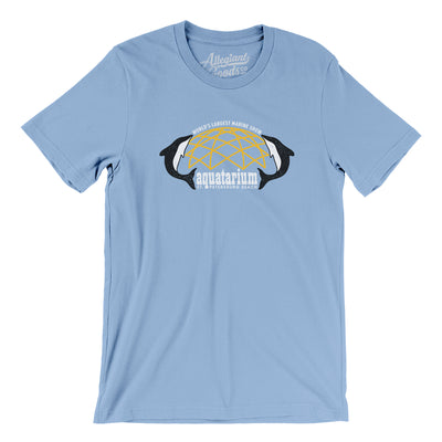 Florida Aquatarium Men/Unisex T-Shirt-Baby Blue-Allegiant Goods Co. Vintage Sports Apparel