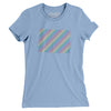 Colorado Pride State Women's T-Shirt-Baby Blue-Allegiant Goods Co. Vintage Sports Apparel