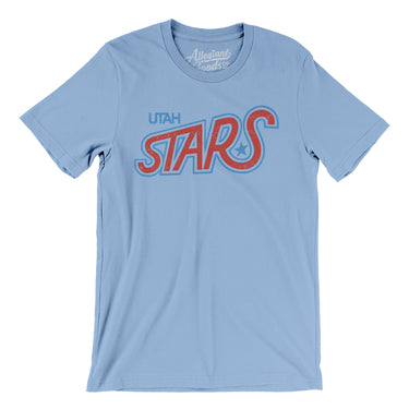 Utah Stars Basketball Men/Unisex T-Shirt-Allegiant Goods Co. Vintage Sports Apparel