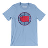 Washington Basketball Men/Unisex T-Shirt-Baby Blue-Allegiant Goods Co. Vintage Sports Apparel