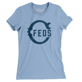 Chicago Feds Baseball Women's T-Shirt-Allegiant Goods Co. Vintage Sports Apparel